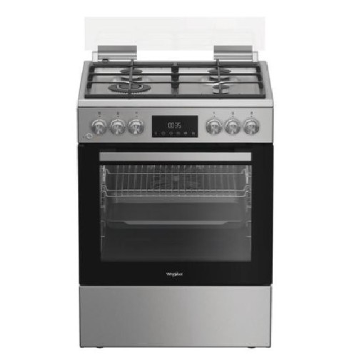ΚΟΥΖΙΝΑ ΥΓΡΑΕΡΙΟΥ WHIRLPOOL W6G8LCSWX (ΗΛ. ΦΟΥΡΝ & ΕΣΤΙΕΣ ΥΓΡΑΕΡΙΟΥ / INOX / Α+ / 72Lt / ΑΤΜΟΥ / ΤΗΛΕΣΚΟΠΙΚΟΣ)